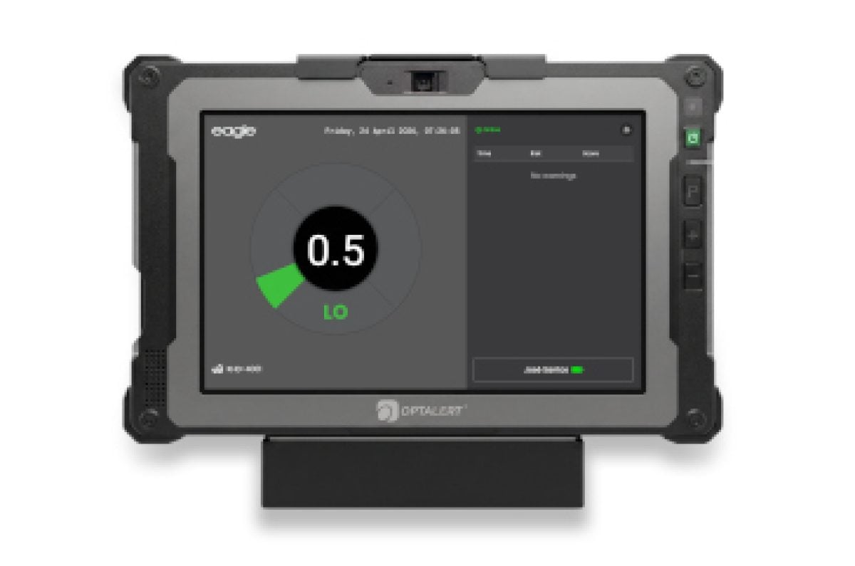 EI3 with dock front - user interface EN small